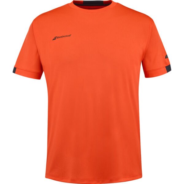 babolat Play crew neck fiesta red